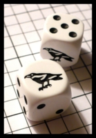 Dice : Dice - 6D - Koplow White and Black Raven - SK Collection buy Nov 2010